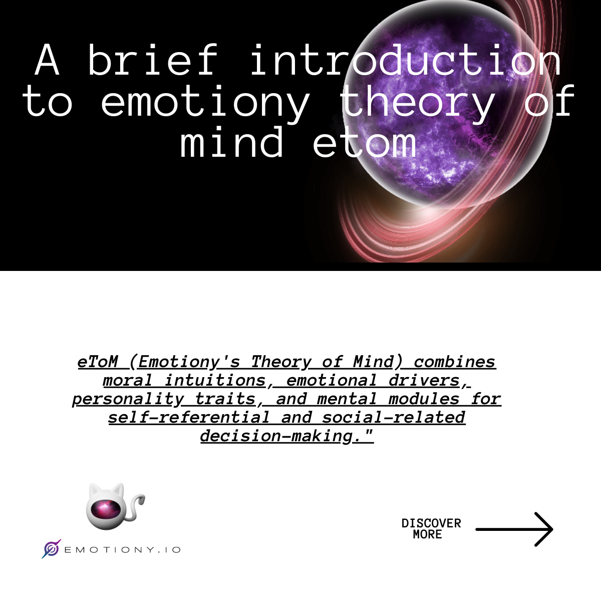 A brief introduction to emotiony theory of mind etom