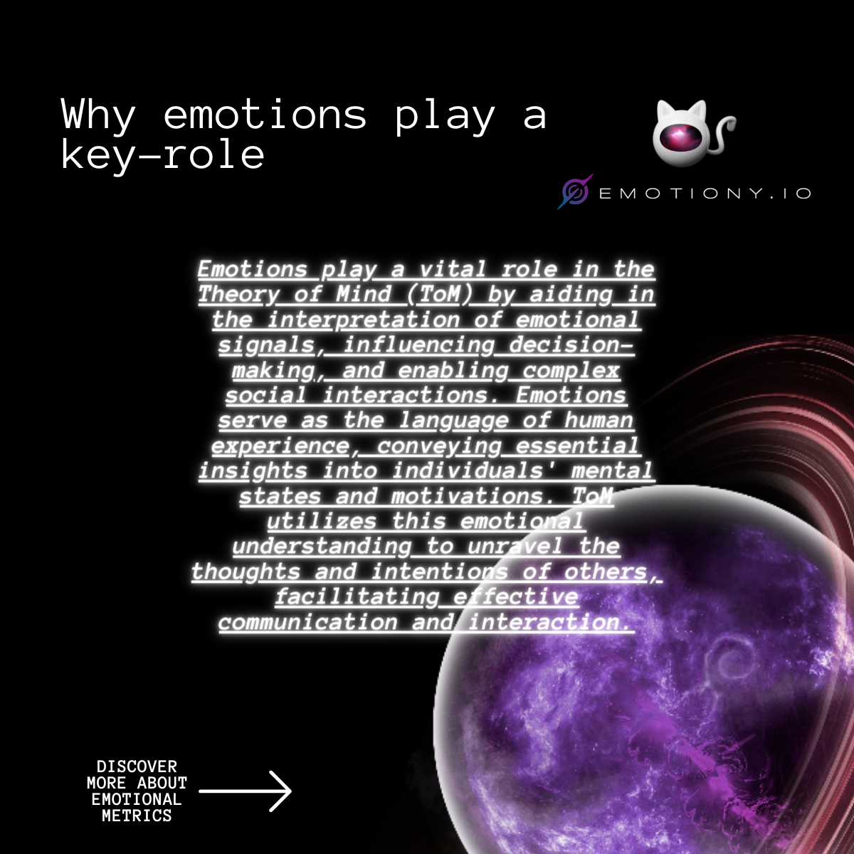 Why emotions play a key-role