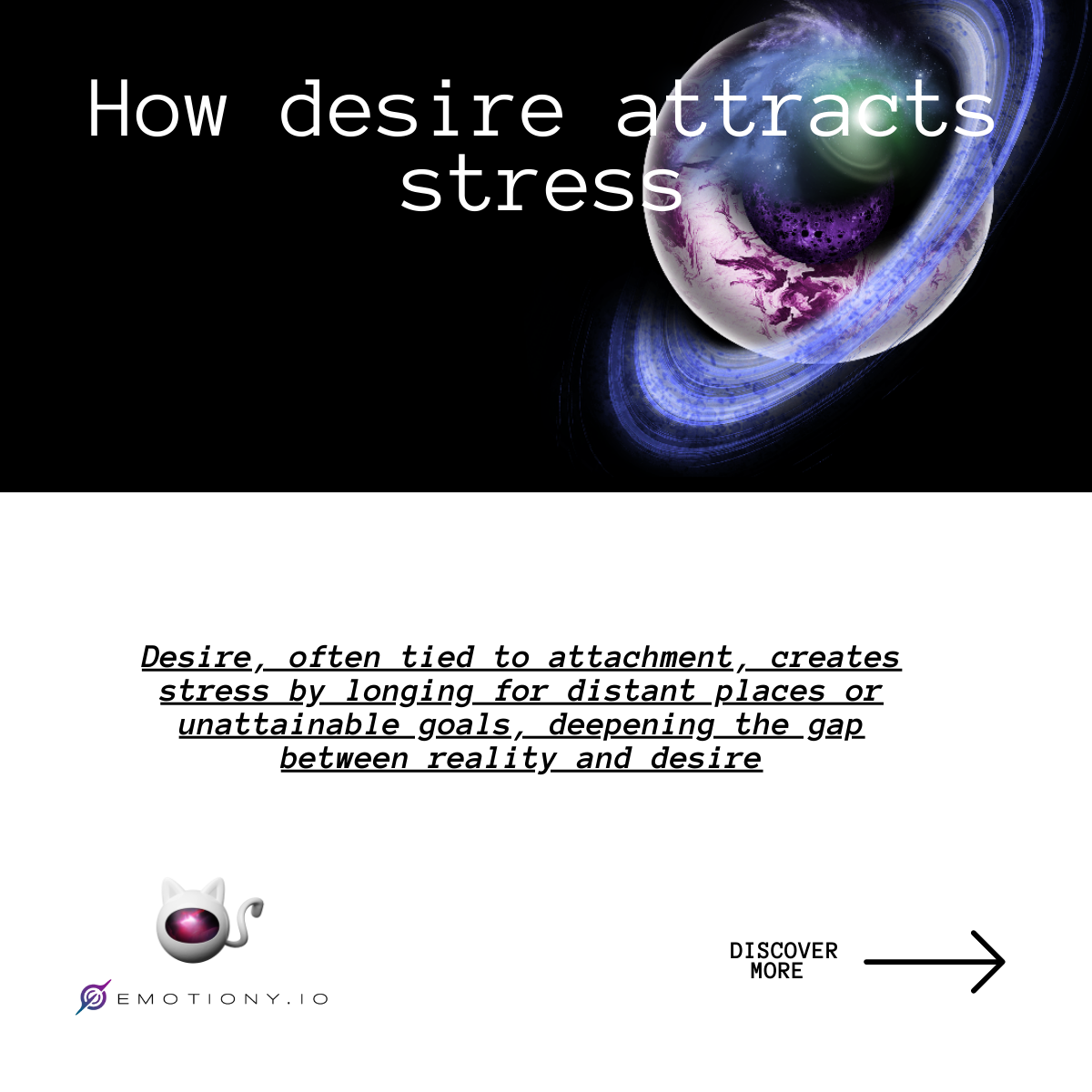 How desire attracts stress